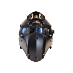 Airsoft Tactical Helmet with NVG Shroud and Transfer Base Black - Image 1