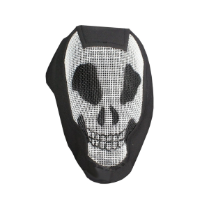 Hood Mesh Mask Skull