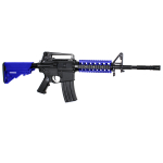 BULLDOG M4PG RIS AIRSOFT GUN Blue and Black - Image 2