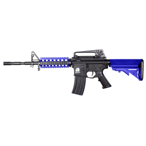 BULLDOG M4PG RIS AIRSOFT GUN Blue and Black