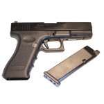 HG185 G17 Gas Airsoft Pistol Black - Image 3