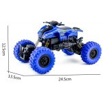 24-02B 1:18 SCALE RADIO CONTROL POLICE ROCK CLIMBER DRIT BIKE - Image 5