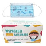 3 PLY KIDS DISPOSABLE FACE MASK PACK OF 50 - Image 1