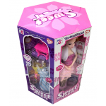 980C3 DOLL SET OF 3 WITH 6 DRESSES AND ACCESSORIES - Image 2