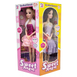 980C3 DOLL SET OF 3 WITH 6 DRESSES AND ACCESSORIES - Image 1