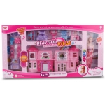 AY9003A DOLL VILLA PLAY SET WITH MUSIC AND LIGHT