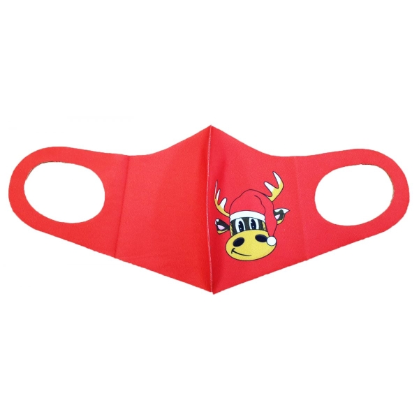 Festive Washable Face Masks with Christmas Patterns