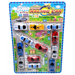 1349 12PCS RACING CARS PLAY SET - Image 1