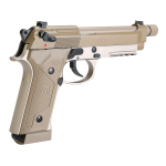 KL M92 TD Co2 Blowback Air Pistol with Threaded Barrel and hard case - Image 2