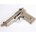 KL M92 TD Co2 Blowback Air Pistol with Threaded Barrel and hard case - Image 3