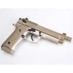 KL M92 TD Co2 Blowback Air Pistol with Threaded Barrel and hard case - Image 4