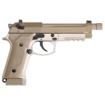 KL M92 TD Co2 Blowback Air Pistol with Threaded Barrel and hard case - Image 5