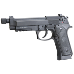 KL M92 Co2 Blowback Air Pistol with Threaded Barrel - Image 1