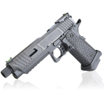 BABA YAGA COMBAT MASTER HI-CAPA CO2 BLOWBACK AIR PISTOL WITH THREADED BARREL 1X AND HARD CASE - Image 2