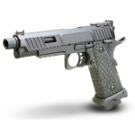 BABA YAGA COMBAT MASTER HI-CAPA CO2 BLOWBACK AIR PISTOL WITH THREADED BARREL 1X AND HARD CASE - Image 1