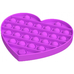 HEART BUBBLE POPPING SENSORY DE-STRESS TOY