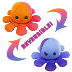 MU01 20CM MULTICOLOUR REVERSIBLE OCTOPUS MOODEES TOY - Image 3