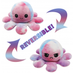 MU01 20CM MULTICOLOUR REVERSIBLE OCTOPUS MOODEES TOY - Image 5
