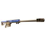 G31 Large Sniper Rifle 430 FPS Blue and Tan - Image 1