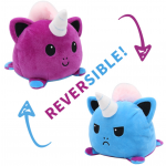 AM01 MULTICOLOUR REVERSIBLE ANIMAL MOODEES TOY - Image 6