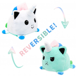 AM01 MULTICOLOUR REVERSIBLE ANIMAL MOODEES TOY - Image 3
