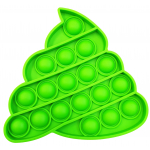 Poop Green BUBBLE POPPING SENSORY DE-STRESS TOY - Image 1
