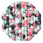 HEXAGON FLOWER PRINT BUBBLE POPPING SENSORY DE-STRESS TOY - Image 1