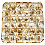 SQUARE CAMOUFLAGE PRINT BUBBLE POPPING SENSORY DE-STRESS TOY - Image 1