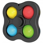 Four Sided Bubble Popping Fidget Spinner - Image 1