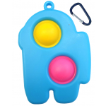 BUBBLE POPPING KEYRING FIDGET SENSORY TOY ASTRONAUGHT - Image 2