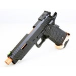 BABA YAGA COMBAT MASTER HI-CAPA GAS BLOWBACK AIRSOFT PISTOL WITH THREADED BARREL 1X BLACK - Image 4