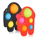SPACEMAN BUBBLE POPPING SIMPLE DIMPLE FIDGET SENSORY TOY - Image 2