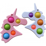 UNICORN BUBBLE POPPING SIMPLE DIMPLE FIDGET SENSORY TOY - Image 3