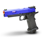 BABA YAGA COMBAT MASTER HI-CAPA CO2 BLOWBACK AIRSOFT PISTOL BLUE - Image 1