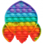 Rocket BUBBLE POPPING SENSORY DE-STRESS TOY - Image 1