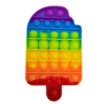 LOLLI ICECREAM RAINBOW BUBBLE POPPING  DE-STRESS TOY - Image 1