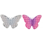 ULTRA-VIOLET BUTTERFLY BUBBLE POPPING DE-STRESS TOY - Image 1