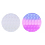 ULTRA-VIOLET CIRCLE BUBBLE POPPING DE-STRESS TOY - Image 1