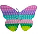 30CM BUTTERFLY MACRON BUBBLE POPPING DE-STRESS TOY - Image 1