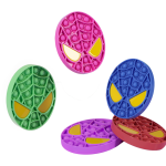SPIDER FACE BUBBLE POPPING DE-STRESS TOY - Image 1