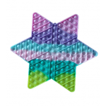 35CM STAR MACRON BUBBLE POPPING DE-STRESS TOY - Image 1