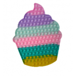 35CM ICE-CREAM RAINBOW BUBBLE POPPING DE-STRESS TOY - Image 1