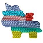 50CM HORSE MACRON BUBBLE POPPING DE-STRESS TOY - Image 1