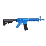 8907A M4 RIS CQB Spring Airsoft Gun Two-Tone Blue - Image 1