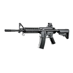 8907A M4 RIS CQB Spring Airsoft Gun - Black - Image 2