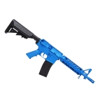 8907A M4 RIS CQB Spring Airsoft Gun Two-Tone Blue - Image 2