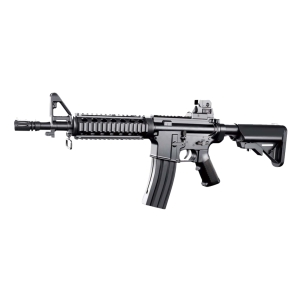 8907A M4 RIS CQB Spring Airsoft Gun - Black