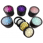 HX094SD PACK OF 6 52MM METAL TOBACCO GRINDER - Image 1