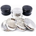 HX138 PACK OF 6 65MM METAL TOBACCO GRINDER - Image 1