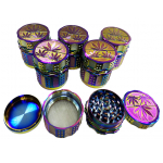 HX150MY-XC  PACK OF 6 52MM METAL TOBACCO GRINDER - Image 1